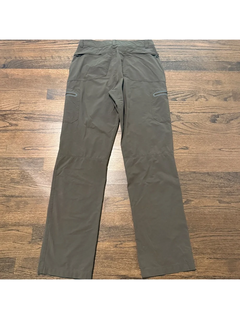 L.L. Bean Men's Hiking Standard Fit Dark Cinder Brown Pants SZ 30 x 34